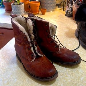 Frye Sherpa Lined Boots